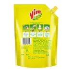 Vim Dishwash Liquid Gel Lemon Pouch